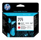 Cabeça de Impressão HP 771A Preto FOSCO/VERMELHO PLUK CE017A