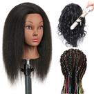 Cabeça de manequim com cabelo humano Cabeça de manequim 16 cabelos 100% reais