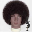 Cabeça de manequim DIRUISI 8Afro Male 100% cabelo humano tipo 3C4A