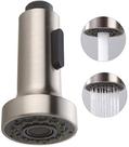 Cabeça de pulverização de torneira HOMELODY Pull Down 2 funções ABS