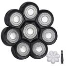 Cabeça de reposição de barbeador elétrico de 8 cabeças para homens carecas Cabeça de reposição de barbeador elétrico de 8 cabeças para homens carecas