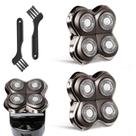 Cabeça de reposição para GORLENT Skulls Pitbulls Shaver, pacote com 2