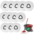 Cabeça de reposição Spin Mop XHMAXE 100% microfibra 12 unidades