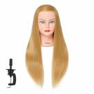 Cabeça de treinamento HAIRGINKGO 26-28 Manequim de fibra sintética