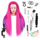 Cabeça de treinamento Mannequin Headdoll, 66-71 cm, estilo de cabelo Cabeça de treinamento Mannequin Headdoll, 66-71 cm, estilo de cabelo