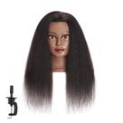 Cabeça de Treinamento Traininghead - Cabelo 100% Humano com Suporte de Braçadeira