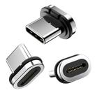 Cabeça magnética com pontas de conector USB C de 24 pinos (pacote com 3) DuHeSin Cabeça magnética com pontas de conector USB C de 24 pinos (pacote com 3) DuHeSin