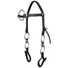 Cabeçada Couro de Búfalo Inox SV5506 - Preta
