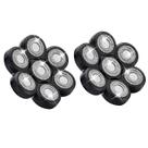 Cabeças de barbear de reposição para barbeador de 7 cabeças Audoc Black, 2 unidades