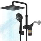 Cabeças de chuveiro Combo Ryamen atualizadas de 25 cm com filtro portátil