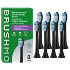 Cabeças de Escova Brushmo BM658bk Sensíveis Pacote com 8