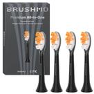 Cabeças de Escova Brushmo BM994 4 Unidades Pretas Compatíveis