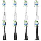 Cabeças de Escova Bullnas W para Philips Sonicare Preto 8 unidades