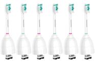 Cabeças de escova de dentes de reposição Aoremon compatíveis com Philips Sonicare E-Series, pacote com 6