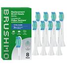 Cabeças de escova de dentes de reposição Brushmo Total Clean x8 White