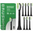 Cabeças de escova de dentes de reposição Brushmo Whitening, pacote com 8