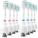 Cabeças de escova de dentes de reposição Bullnas compatíveis com Sonicare E-Series, pacote com 8