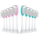 Cabeças de escova de dentes de reposição CILGEWH Kids, pacote com 10 unidades para Philips