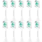 Cabeças de escova de dentes de reposição Jiuzhoudeal Sonicare, pacote com 10