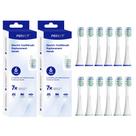 Cabeças de escova de dentes de reposição PERECT Soft, pacote com 12 unidades Sonicare