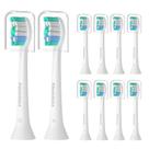 Cabeças de escova de dentes de reposição Pisonicleara para Philips Sonicare