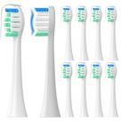 Cabeças de escova de dentes de reposição Topkitfice, pacote com 10 unidades para Philips