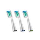 Cabeças de escova de dentes de reposição Waterpik SRRB-3W, 3 unidades Cabeças de escova de dentes de reposição Waterpik SRRB-3W, 3 unidades