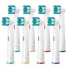 Cabeças de escova de dentes de reposição Yanaboo para Braun Oral-B x8