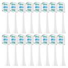 Cabeças de escova de dentes ELFIN para Philips Sonicare, pacote com 16