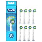 Cabeças de escova de dentes Oral-B Braun Precision Clean, pacote com 8