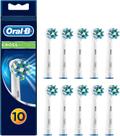 Cabeças de escova de dentes Oral-B Pro Cross Action Electric, pacote com 10 Cabeças de escova de dentes Oral-B Pro Cross Action Electric, pacote com 10