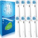 Cabeças de escova de dentes Replacement Oral B iO 2/3/4/5/6/7/8/9/10/7G, pacote com 8