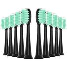 Cabeças de Escova de Dentes ZIYAJIA, Kit com 10 Unidades para a Série AquaSonic