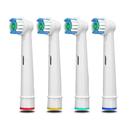 Cabeças de Escova Hippie Hype Compatíveis com Escova Elétrica Oral-B 4 Unidades