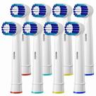 Cabeças de Escova PEPECARE Kit com 8 Unidades para Braun Oral-B