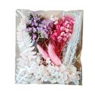 Cabeças de flores secas, buquê de margaridas secas, decoração artesanal