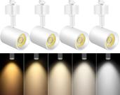 Cabeças de iluminação de trilhos LED VanoPee de 5 cores H tipo 10W (pacote com 4) Cabeças de iluminação de trilhos LED VanoPee de 5 cores H tipo 10W (pacote com 4)