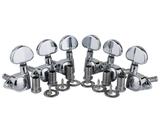 Cabeças de máquina de guitarra Guyker GK102C 1:21 Sealed Tuners Chrome