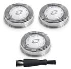Cabeças de reposição de barbeador Poweka HQ56 para Philips Norelco
