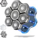 Cabeças de reposição para UPTARD Magnetic Head Shaver 7 Blades Cabeças de reposição para UPTARD Magnetic Head Shaver 7 Blades