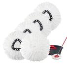Cabeças de reposição Spin Mop, pacote com 5 unidades de microfibra para todos os andares