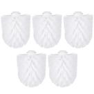 Cabeças de substituição de escovas de vaso sanitário TOPBATHY 5 unidades 10x8x8cm Cabeças de substituição de escovas de vaso sanitário TOPBATHY 5 unidades 10x8x8cm