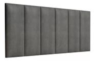 Cabeceira 1,40cm casal Estofada WA Quarto Cinza Decoração