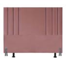 Cabeceira 195 cm Suede Moderna King Clássica Cama Box Frame