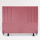 Cabeceira 195 cm Suede Moderna King Clássica Cama Box Frame
