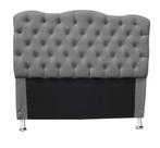 Cabeceira Agnes De Decoração Quarto Para Cama Box Casal King - Suede - Sv Decor