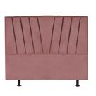Cabeceira Bélgica Cama Box Casal 160 cm Suede Rose