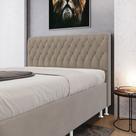 Cabeceira Bellatrix 140 para Cama de Casal Sued Capuccino Aradecor