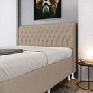 Cabeceira Bellatrix 160 / N-039 Linho Bege Aradecor