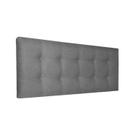 Cabeceira Botonê Almofadada Para Cama Luxo Clean Linho RBL